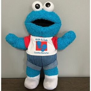 Tyco Cookie Monster Walk & Talk Plush